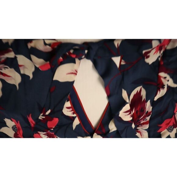 Adelyn Rae 5970298 Women's Sz XS Blue Multi Floral Print Shayne Jumpsuit $108 - Picture 9 of 12